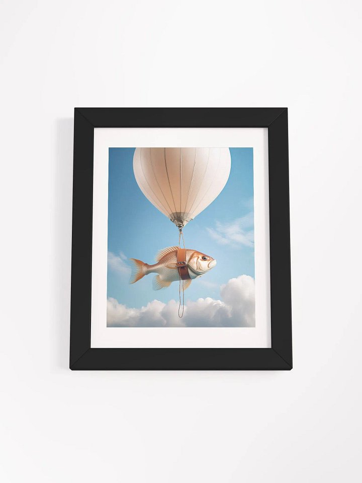 Fish No. 02 Framed High-Quality Matte Print product image (2)
