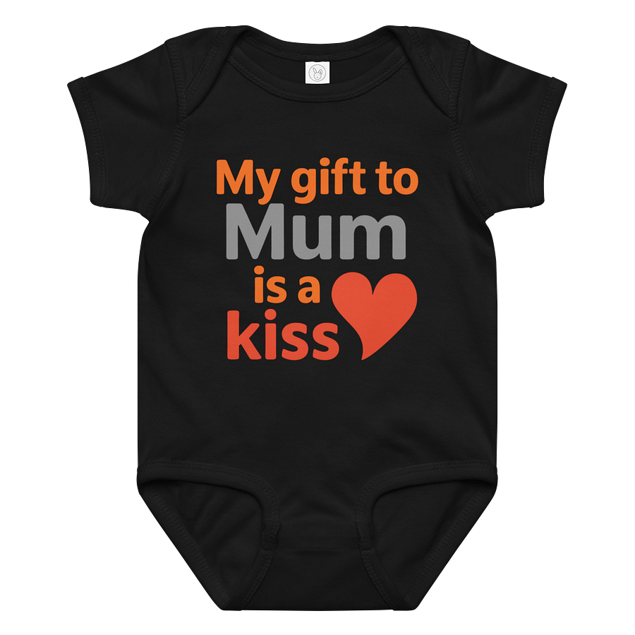 Mum's Kiss Baby Bodysuit product image (1)