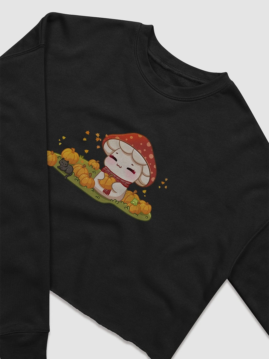 Mushie Pumpkin Patch Cropped Sweatshirt product image (8)