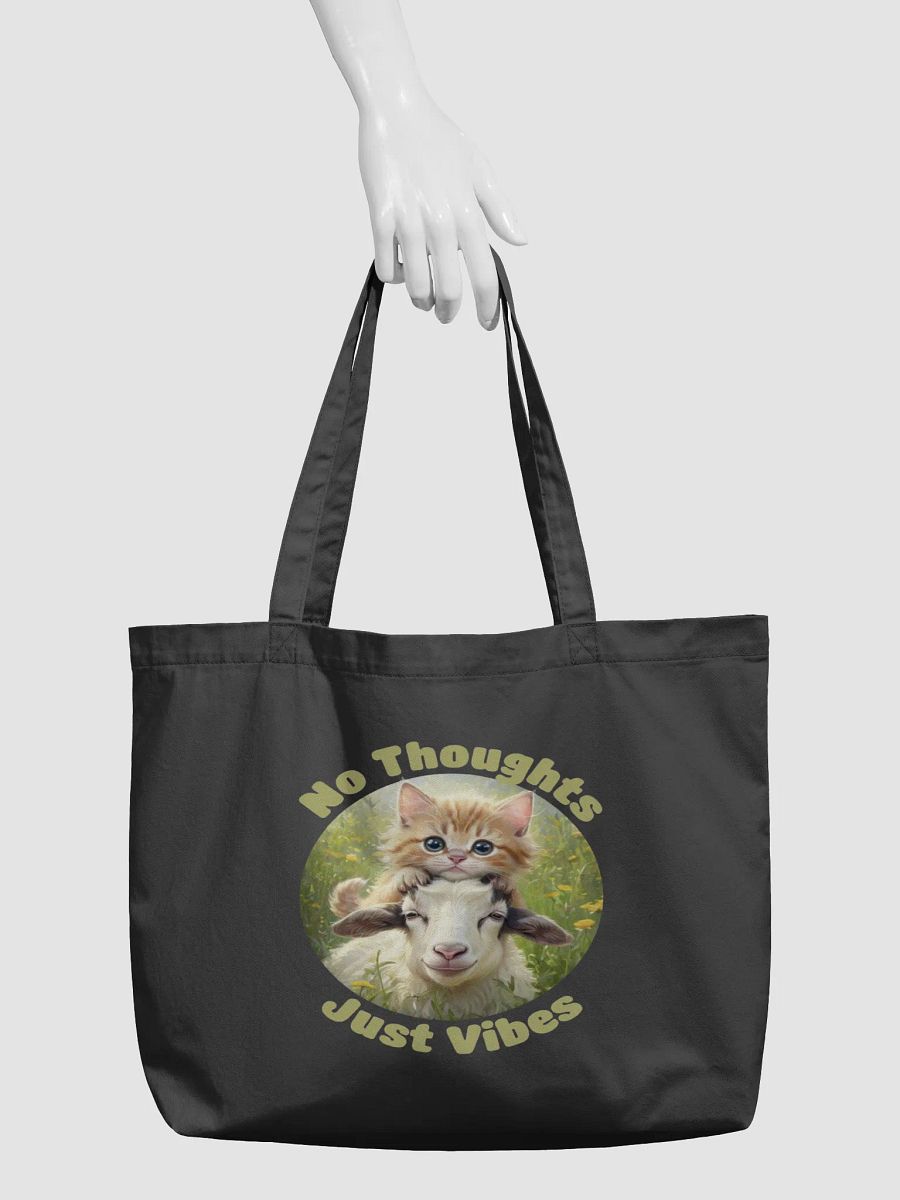 Vibing Goat and Kitten Eco Tote product image (3)