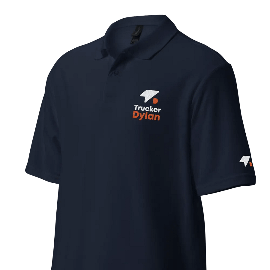 First Edition: Unisex Polo with Vertical TD Logo product image (12)