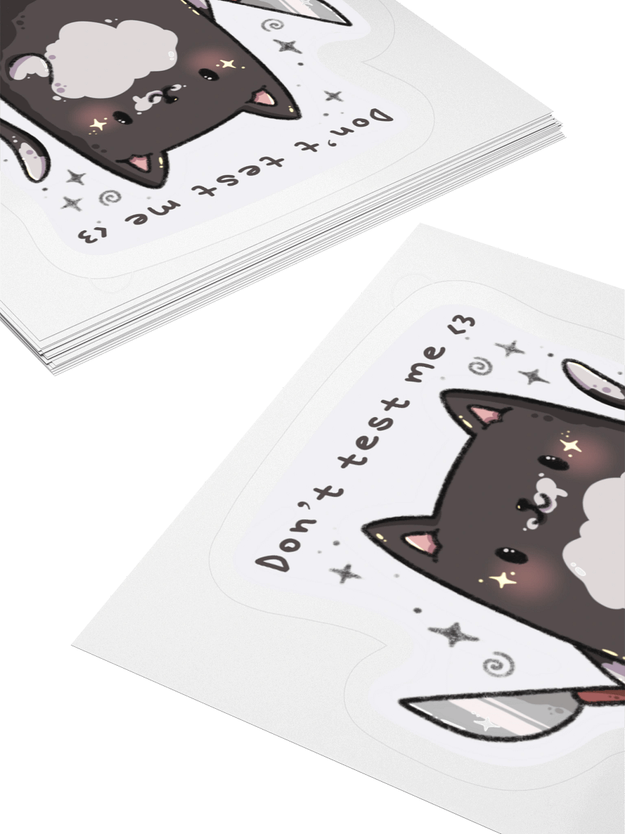 Picasso Dont Test Me Sticker product image (10)