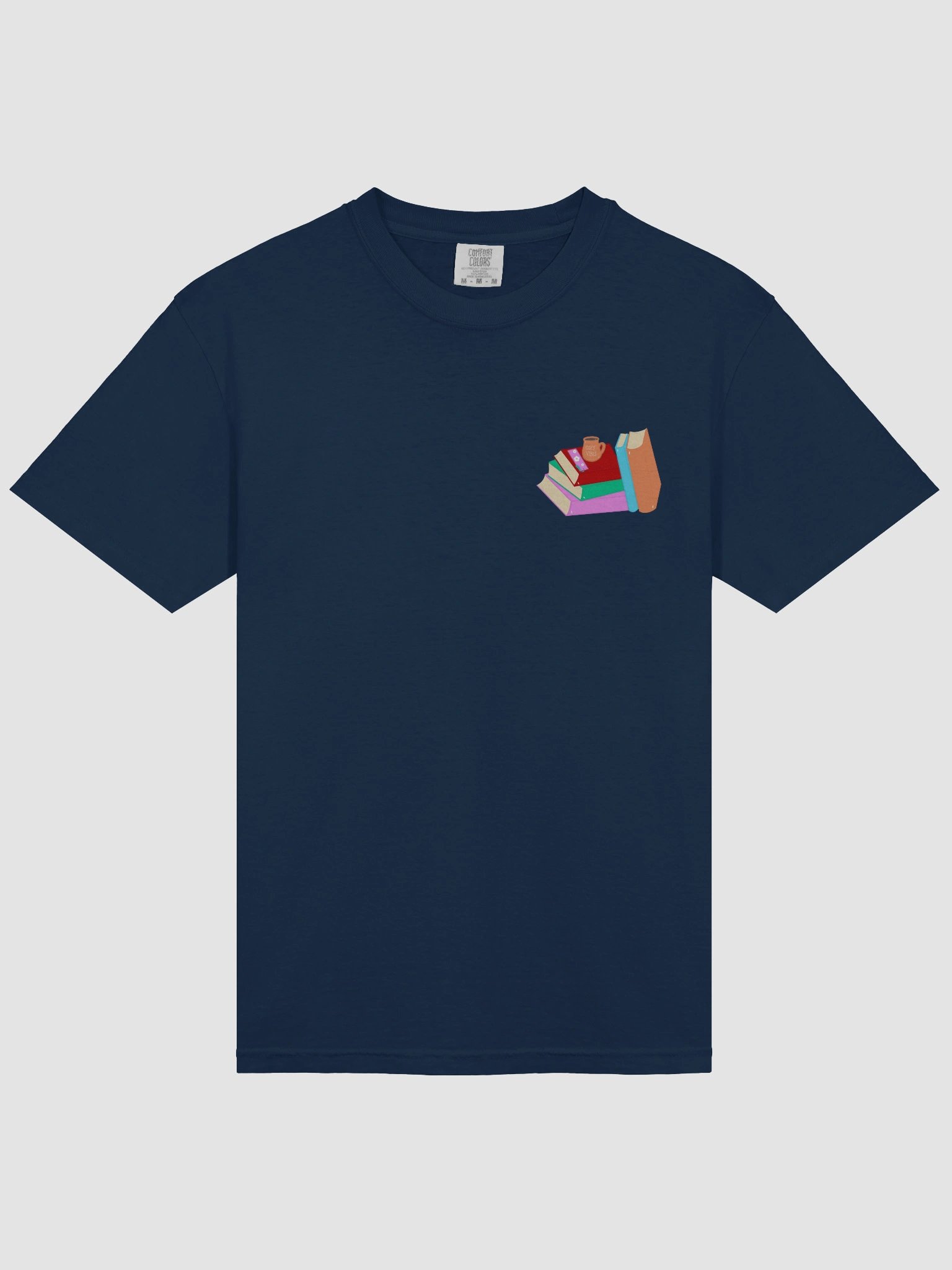 Cozy Book Lovers Comfort Colors T-Shirt product image (3)