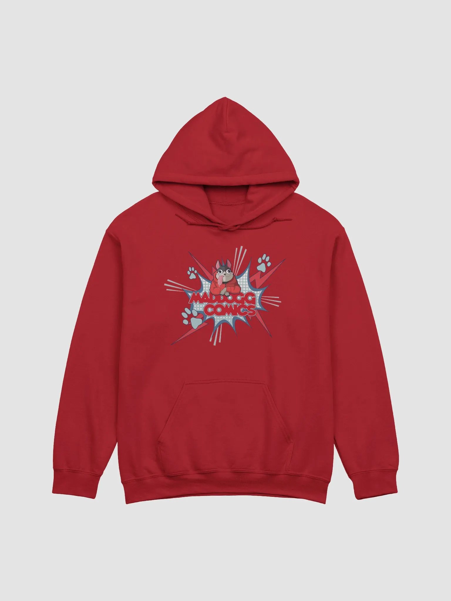 Maddogg Comics Hoodie (Red) product image (1)