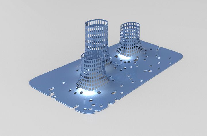 Parametric Tower Facade Manipulation Design Grasshopper Rhino Files Download product image (2)