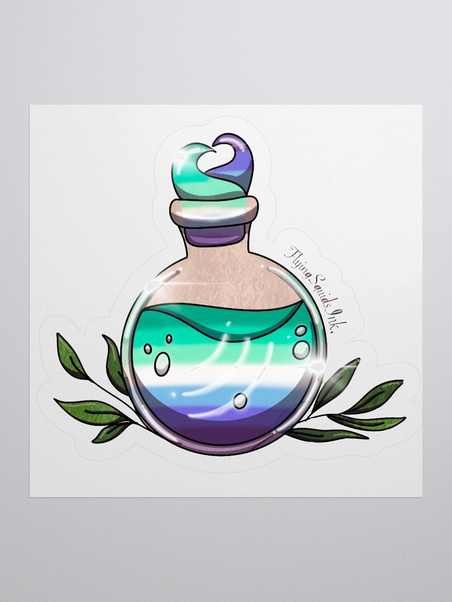 Gay MLM Pride Potion- Sticker product image (1)
