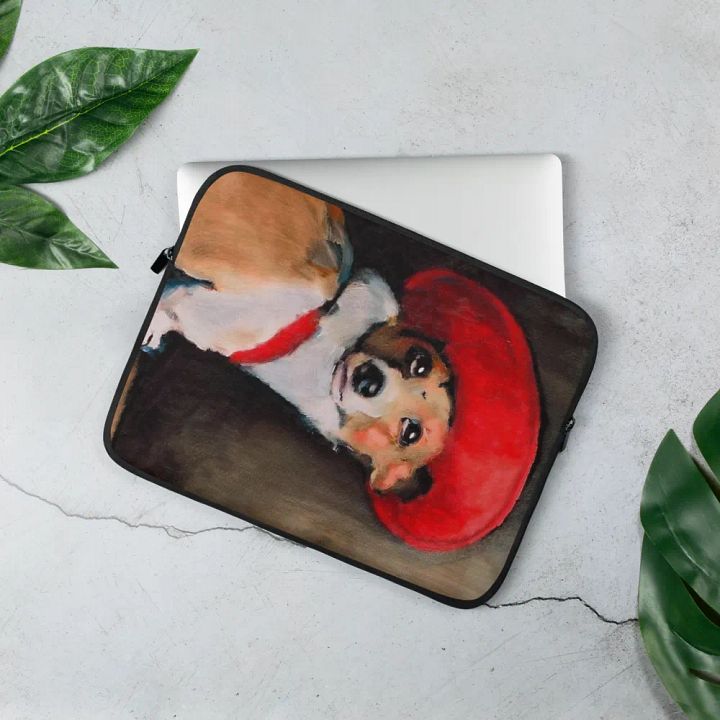 The Dog Poppy - dogPXL Artistic series Laptop Sleeve product image (3)