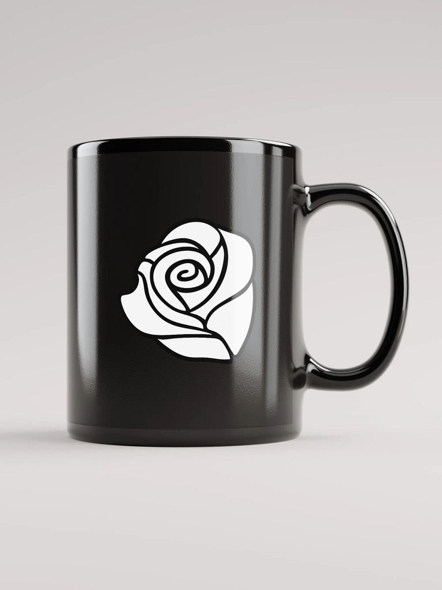 White Rose ceramic mug - A product image (1)
