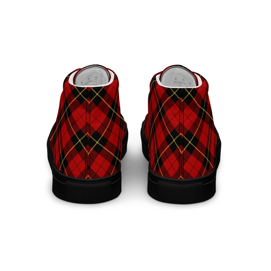 Wallace Tartan Men's High Top Shoes product image (6)