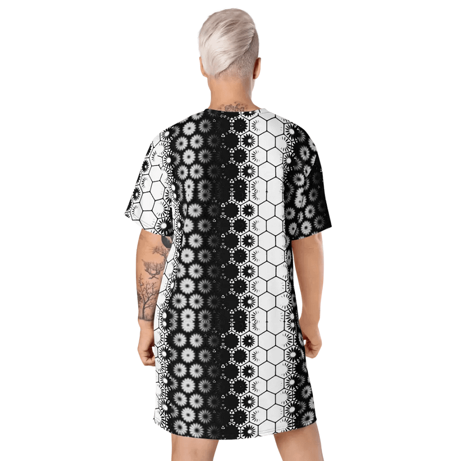 Black and White, T-Shirt Dress, Summer Dress product image (11)