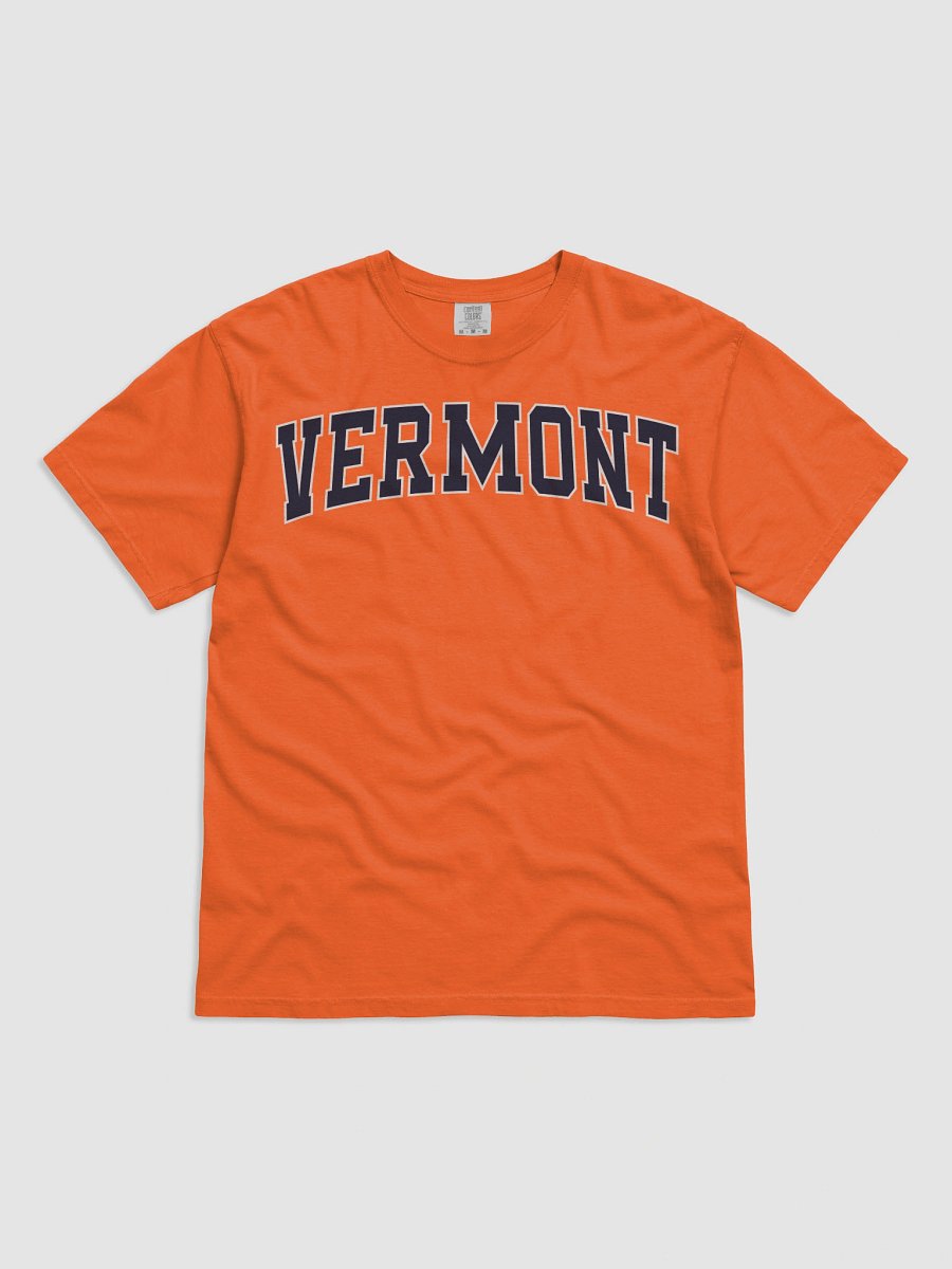 Vermont Vintage Varsity Unisex Garment-Dyed T-shirt product image (12)