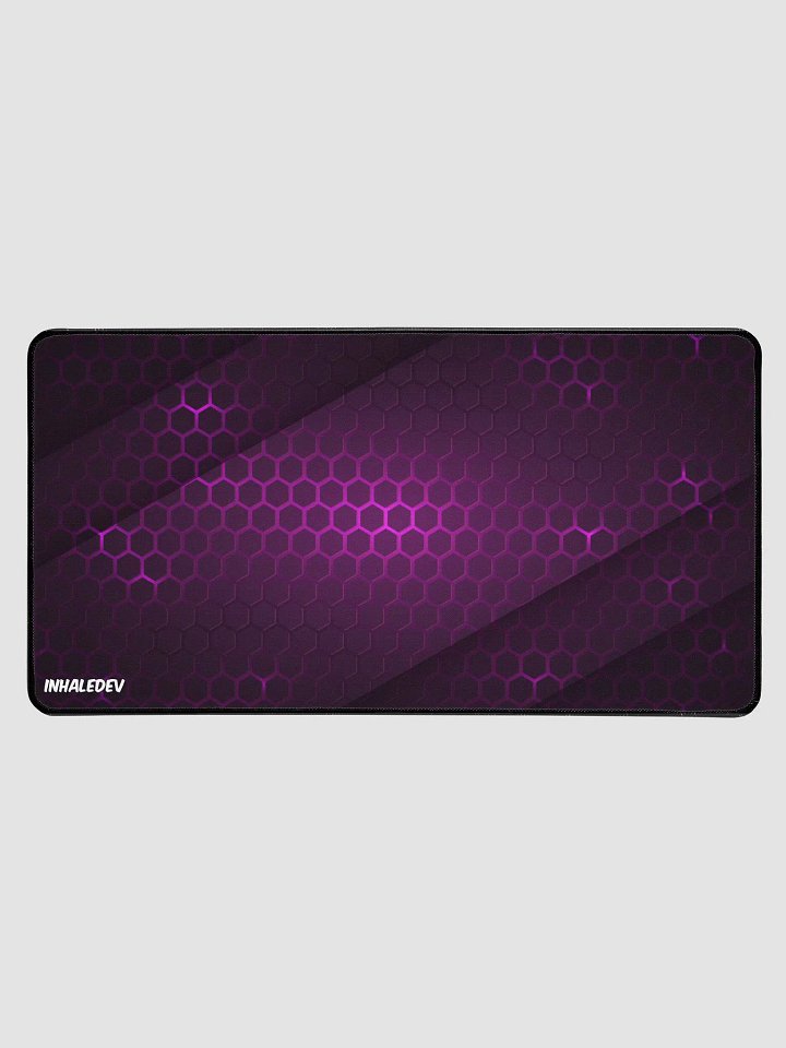 Violet Hexagon- Desk Mat product image (1)