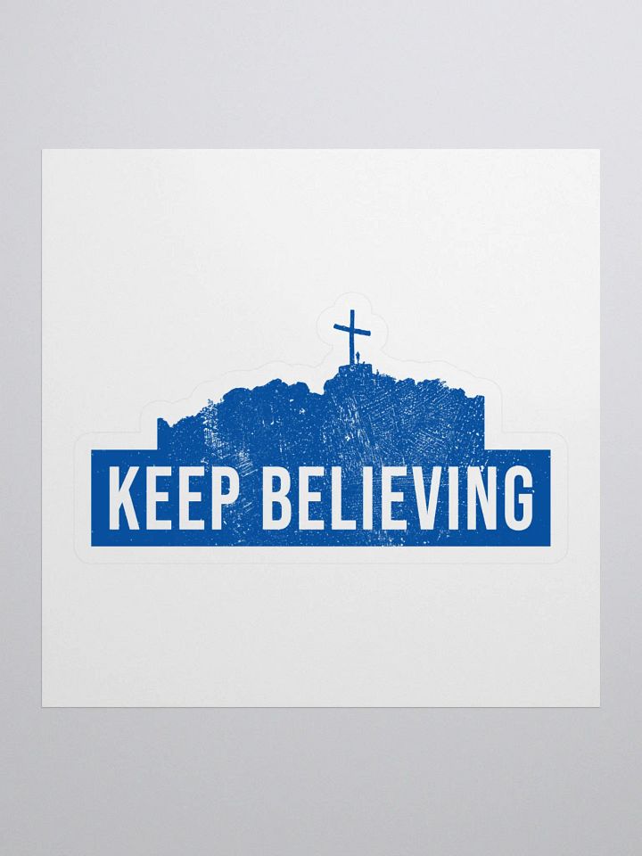Belief in Blue Stickers product image (1)