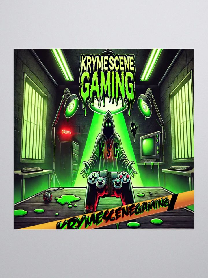 KrymeSceneGaming Vinyl Sticker 🎮🔪 product image (5)