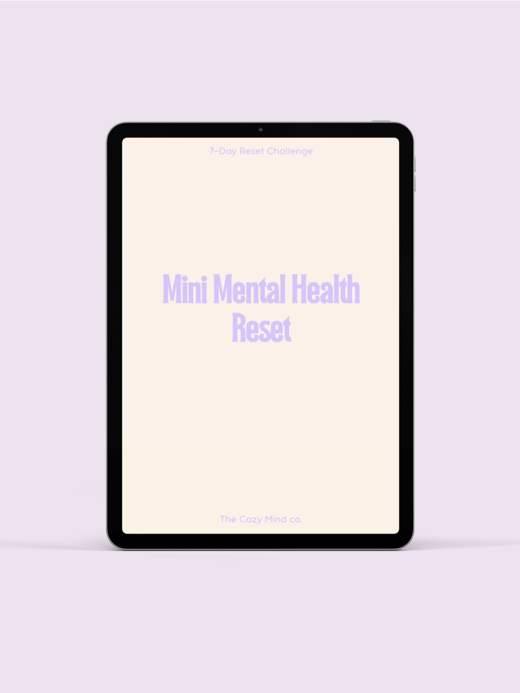 Mini Mental health reset challenge product image (3)