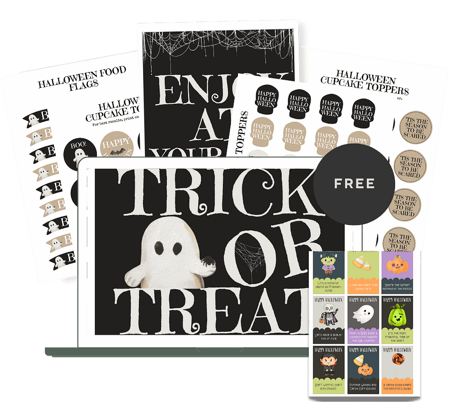 FREE Halloween Party Printables product image (1)