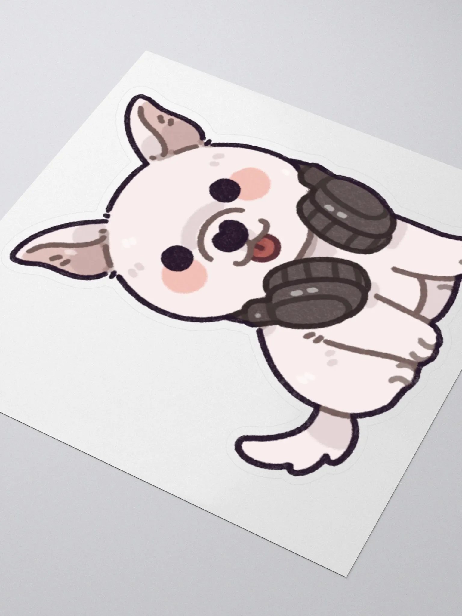 Gamer Dog Sticker product image (3)