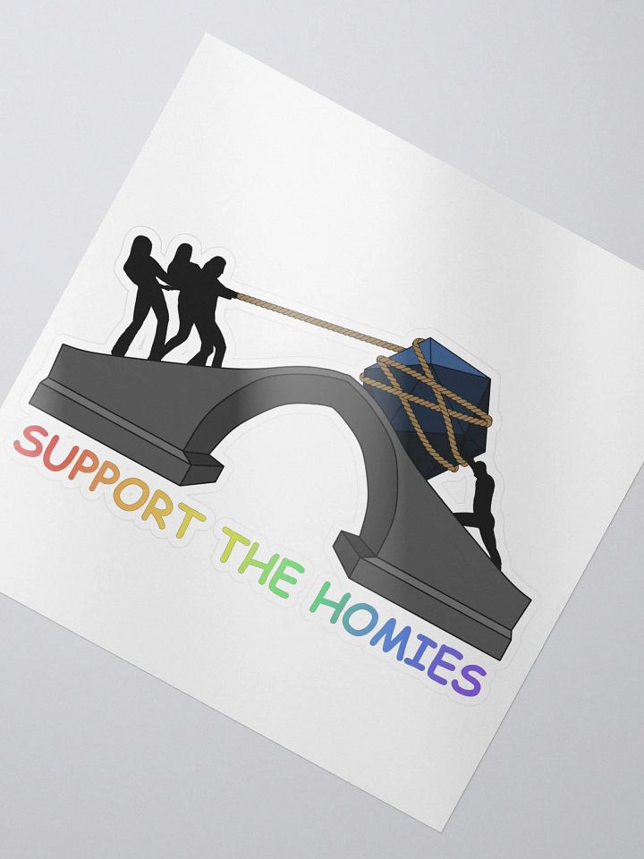 Support The Homies | Sticker product image (2)