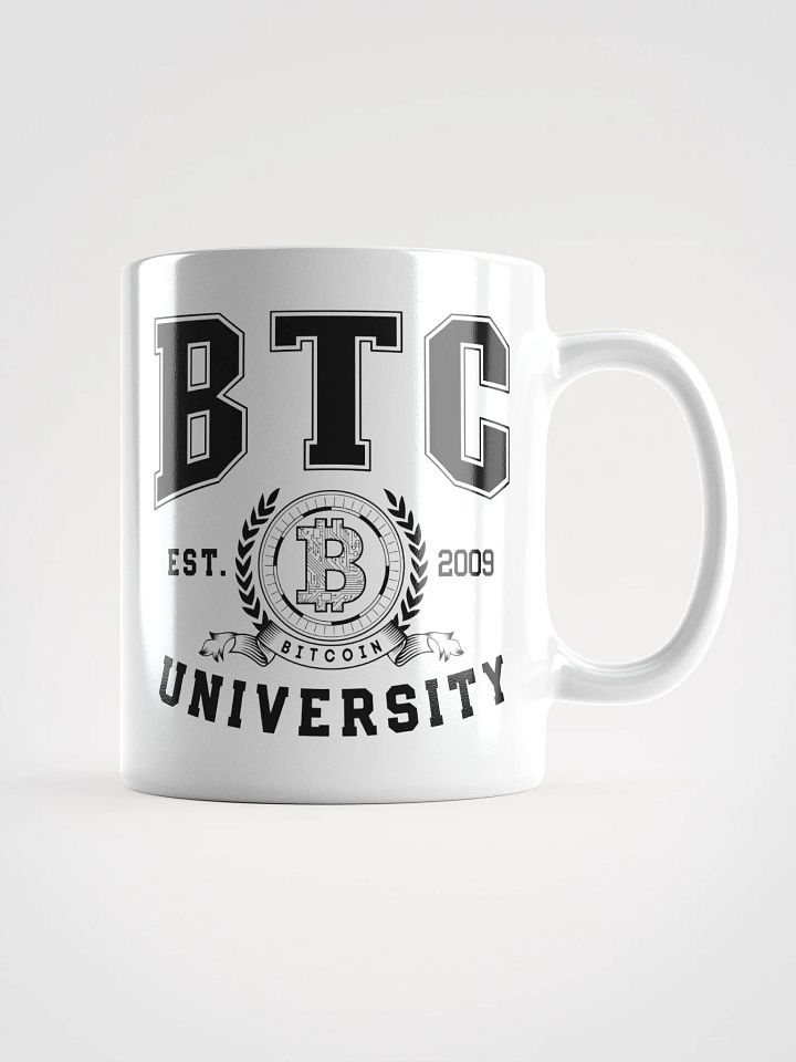 Bitcoin BTC University College Crypto Currency Blockchain Mug product image (2)