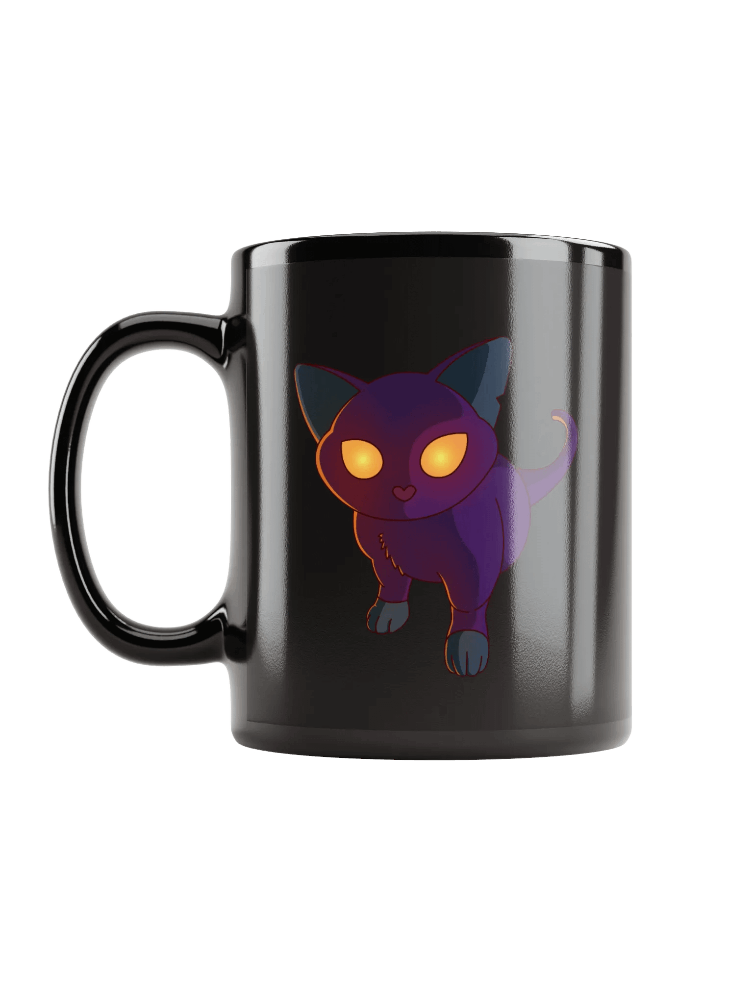 Infernal kitty - Black mug product image (2)
