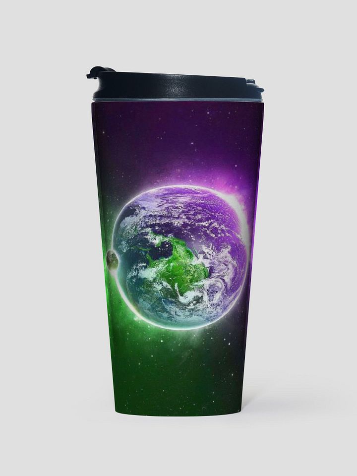 Green&Purple Space Travel Mug product image (1)