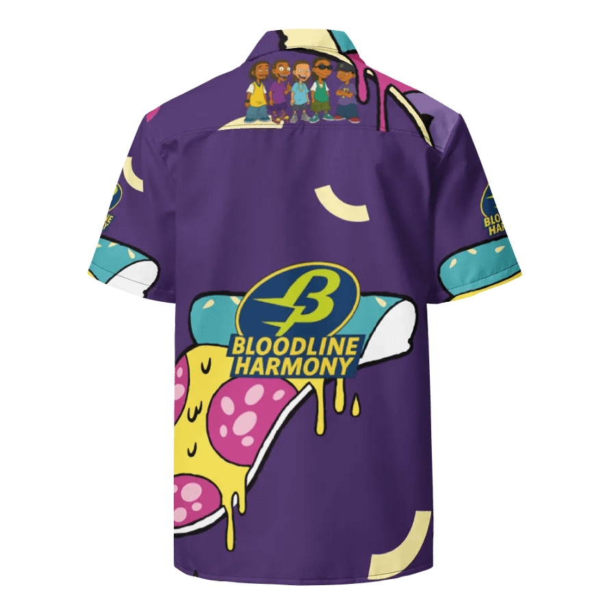 Bloodline Harmony Drippy Hawaiian Shirt product image (2)