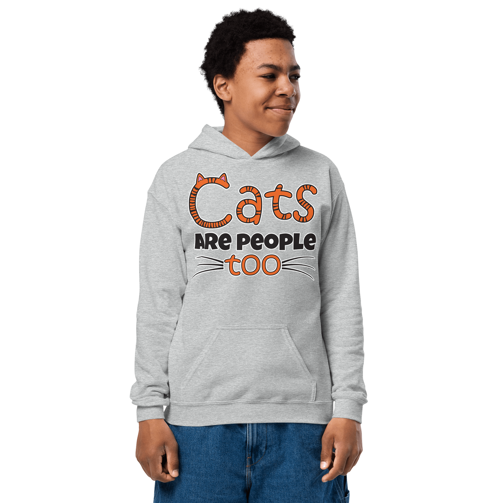 Cats Are People Too Kids Hoodie product image (31)
