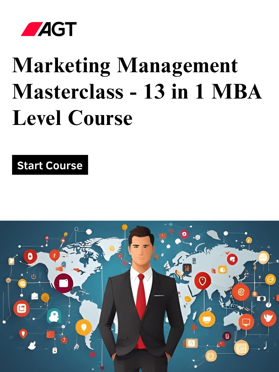Marketing Management Masterclass - 13 in 1 MBA Level Course product image (1)