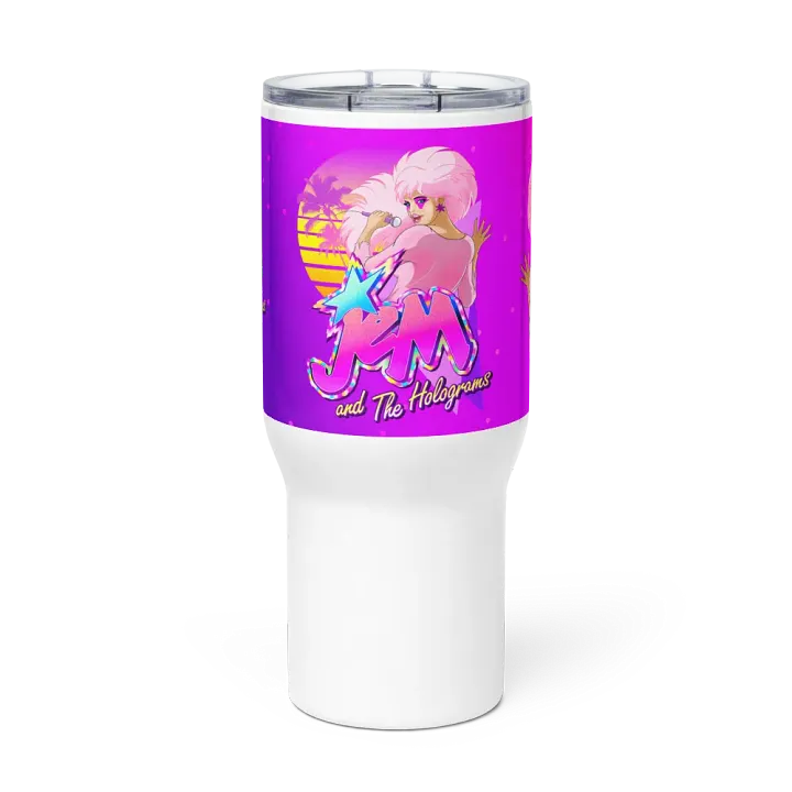 Jem Vaporwave Tribute Stainless Tumbler product image (1)