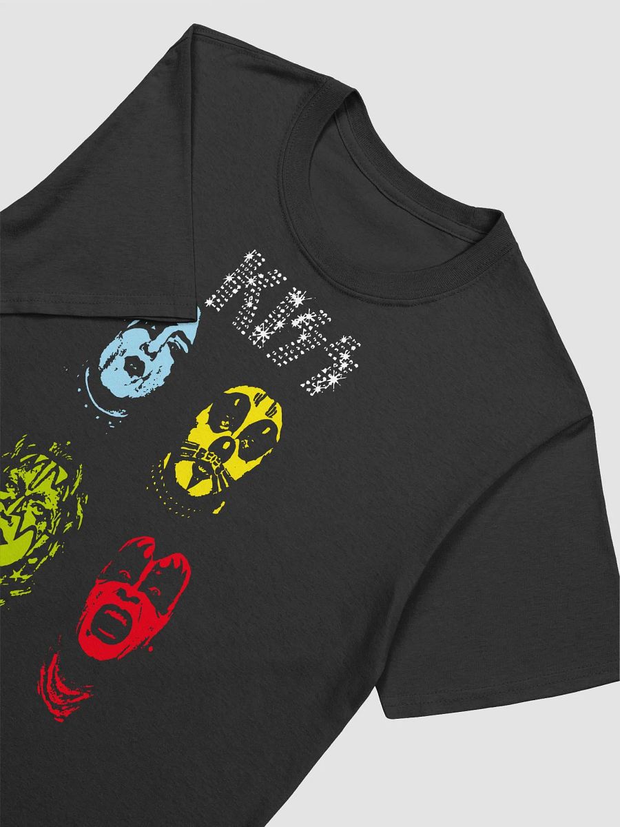 Kiss Vibrant Faces Unisex T-Shirt product image (2)