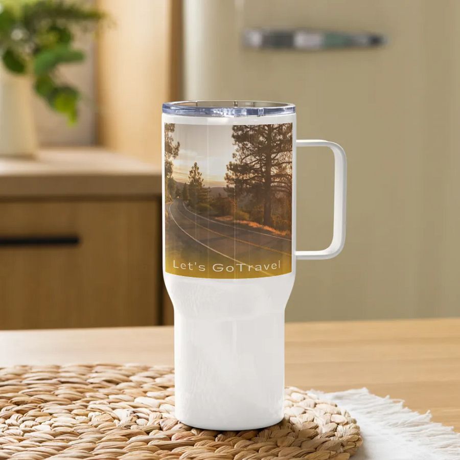 Let's Travel Travel Mug product image (11)