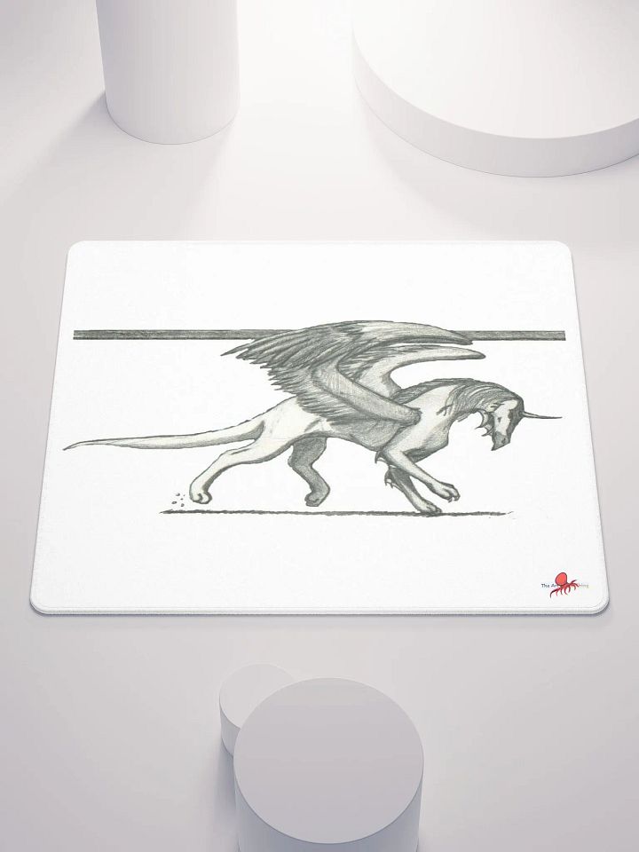 Feathered Wing Dragon Mouse Pad product image (1)