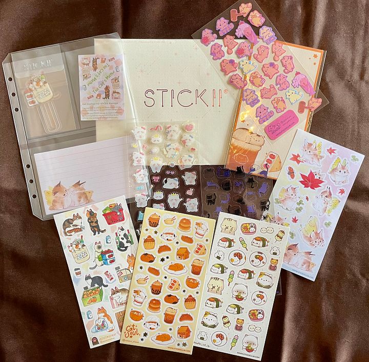 “The Cat’s Meow” Sticker Pack product image (1)
