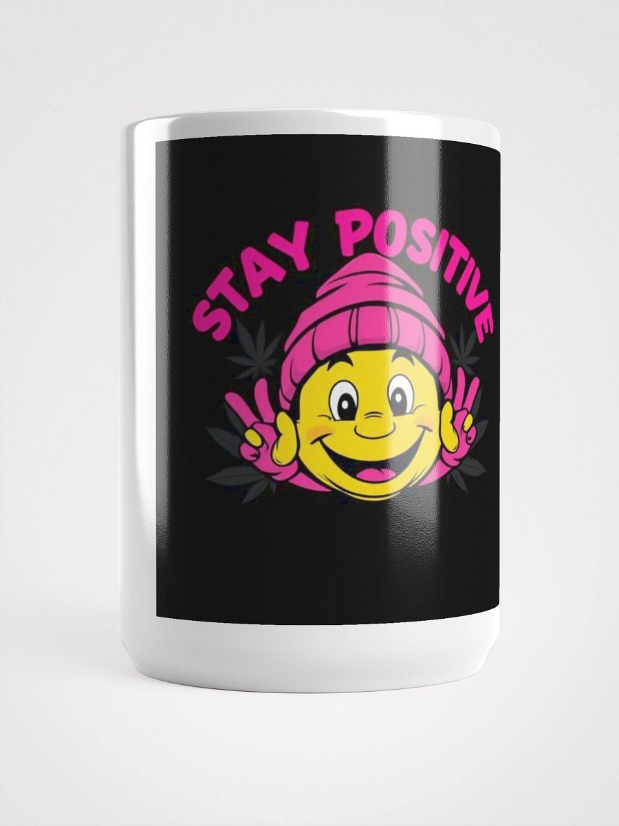 Stay Positive Smiley Face Mug product image (5)