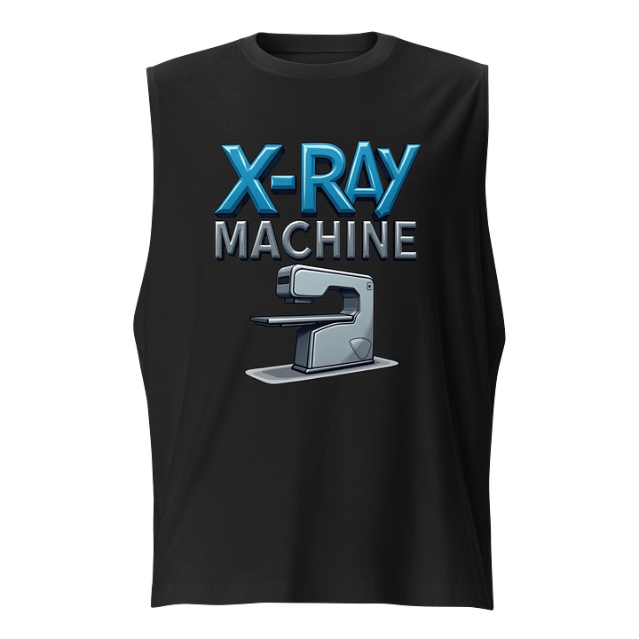 X-Ray Machine Illustrated Muscle Tank product image (1)