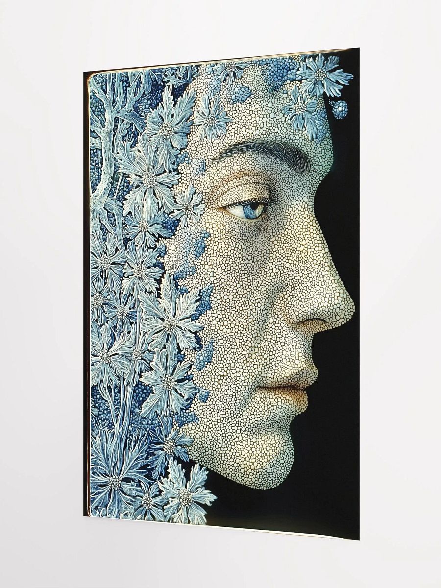 Winter's Whisper: Fantasy Poster of an Enigmatic Forest Spirit product image (3)