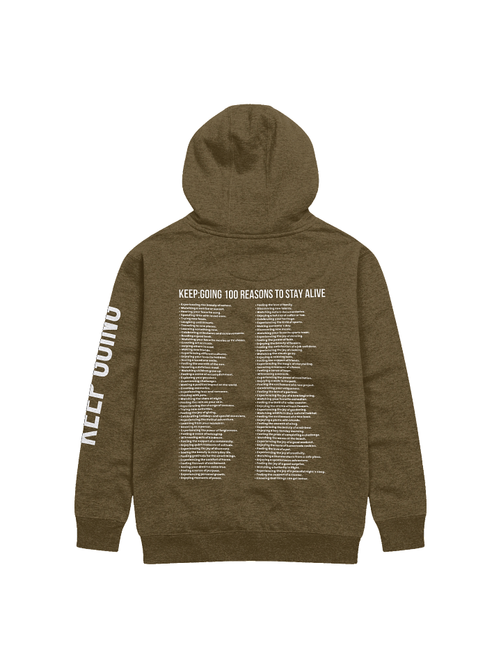 Keep Going Unisex Hoodie product image (1)