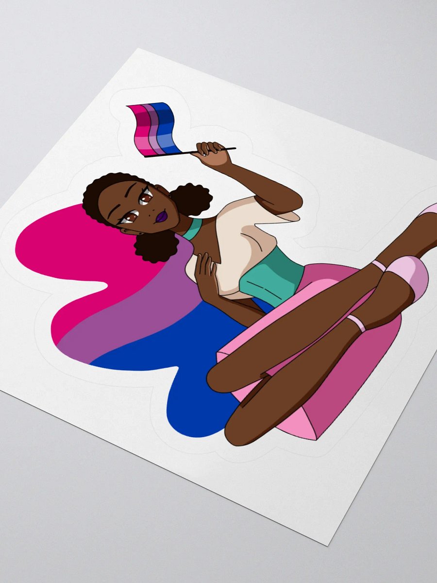 Luna Pride Sticker 3" x 3" product image (3)