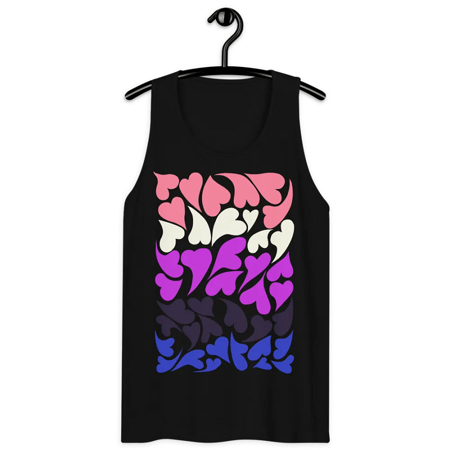 Nestled PRIDE Genderfluid Tank Top product image (12)