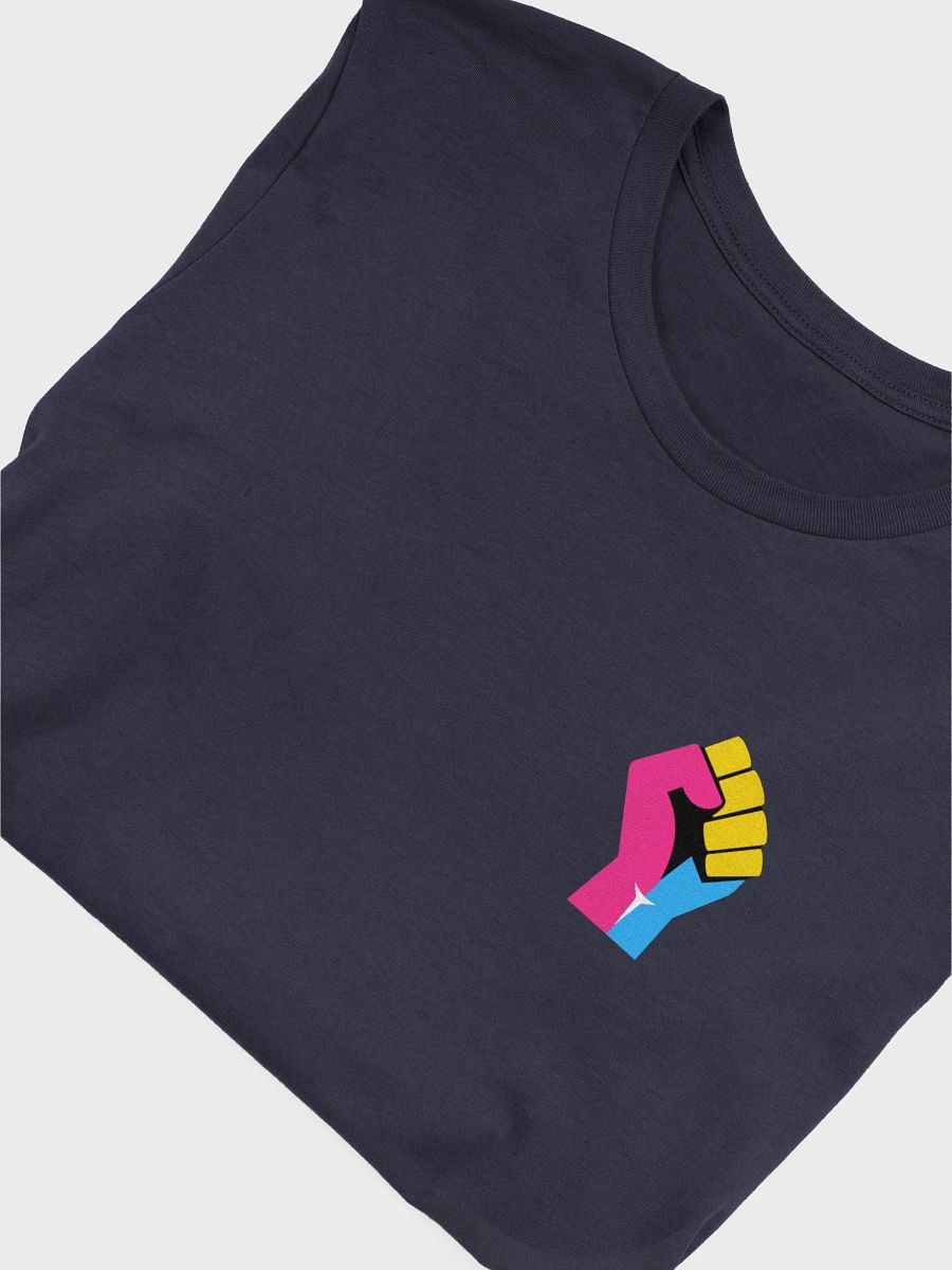 raised pansexual fist t-shirt product image (5)