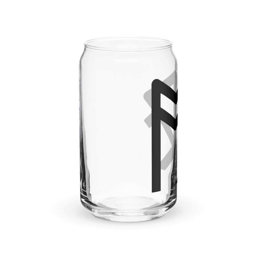 DoRk Rune Can Shaped Clear Glass product image (38)