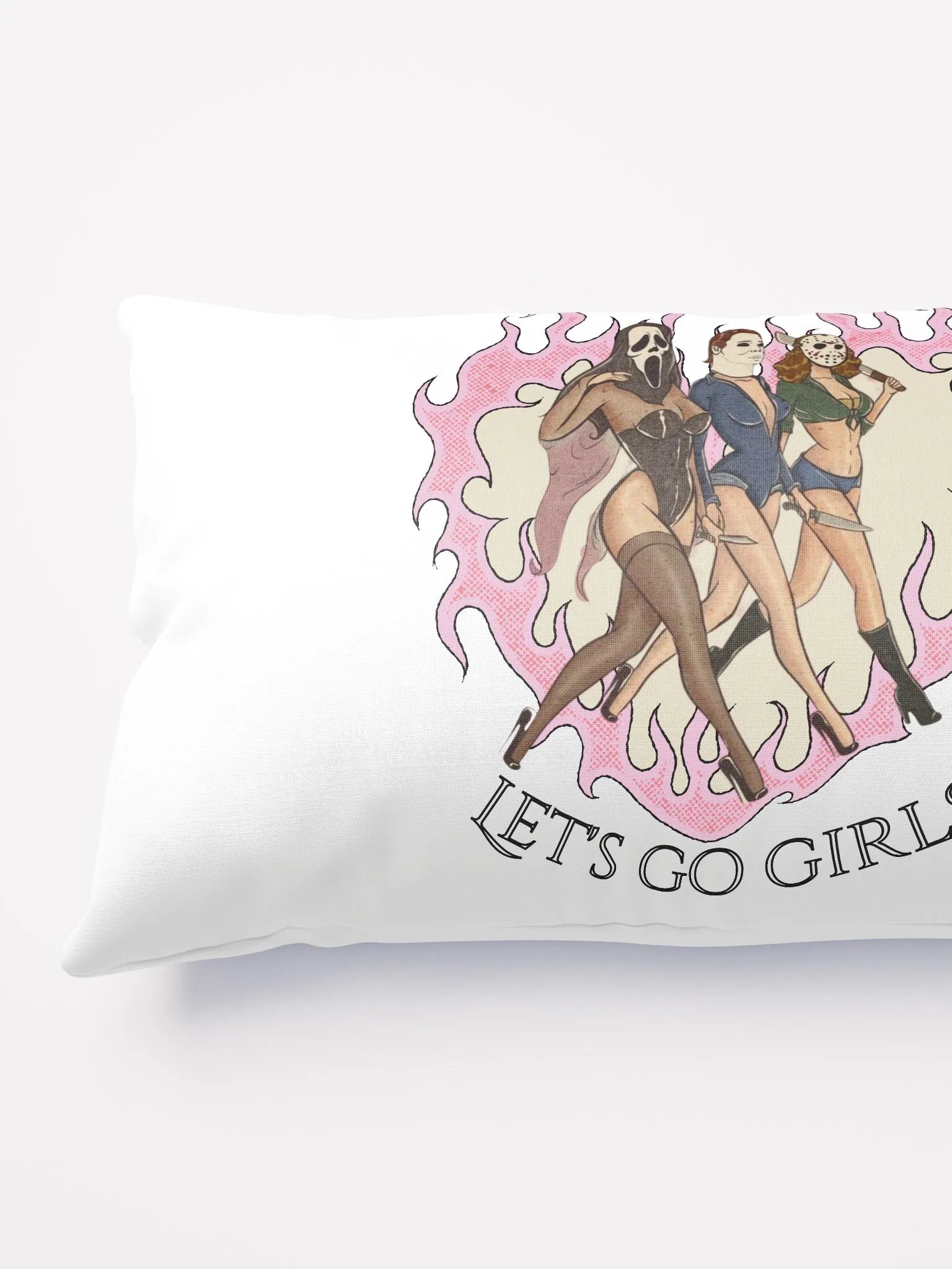 Horror Chic All-Over Print Pillow product image (6)