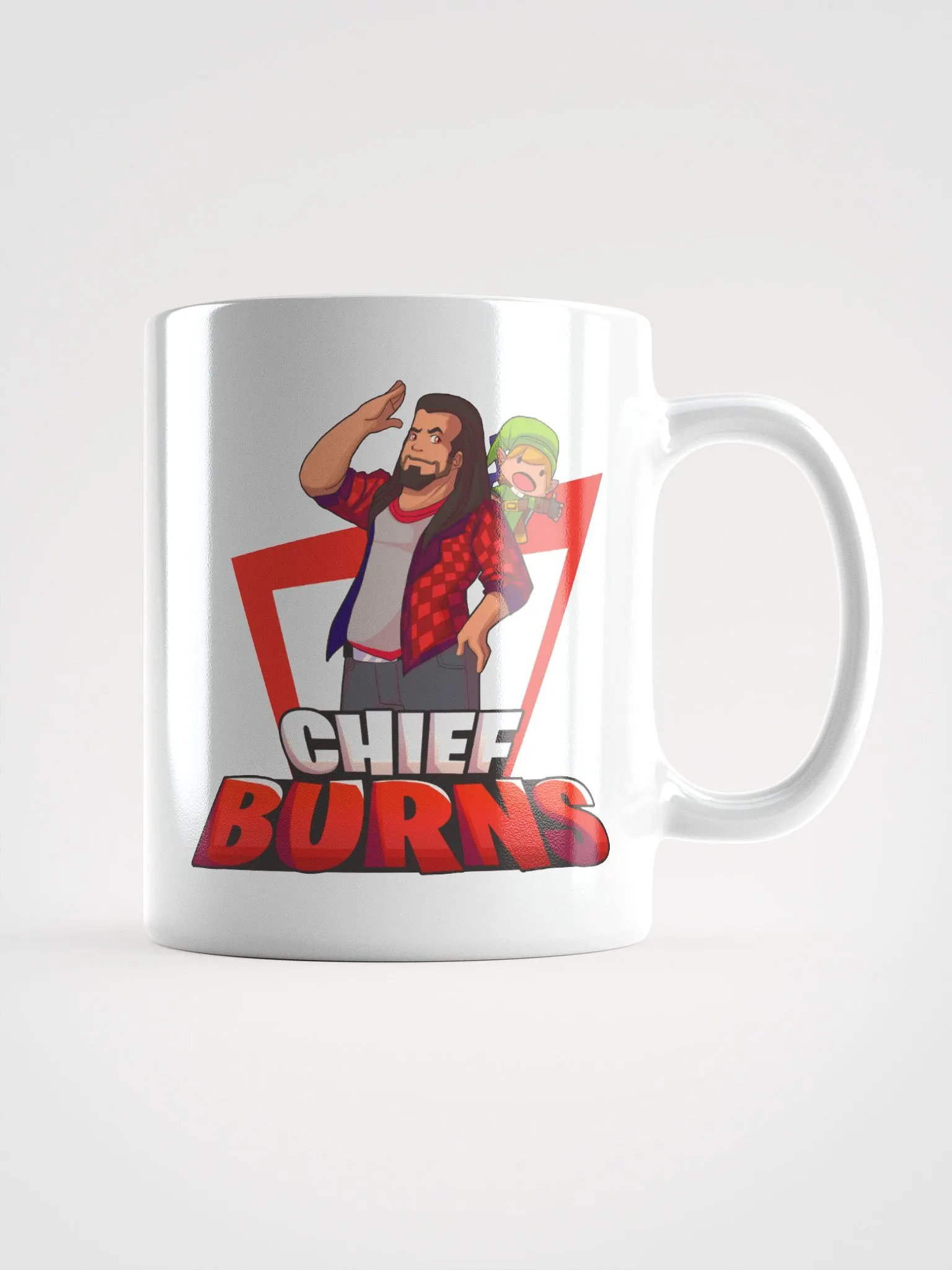 Chief Burns Mug White product image (2)