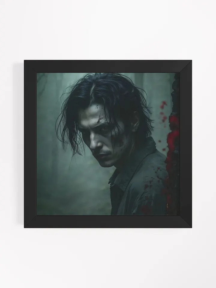 The Watcher in the Fog Framed Print product image (3)