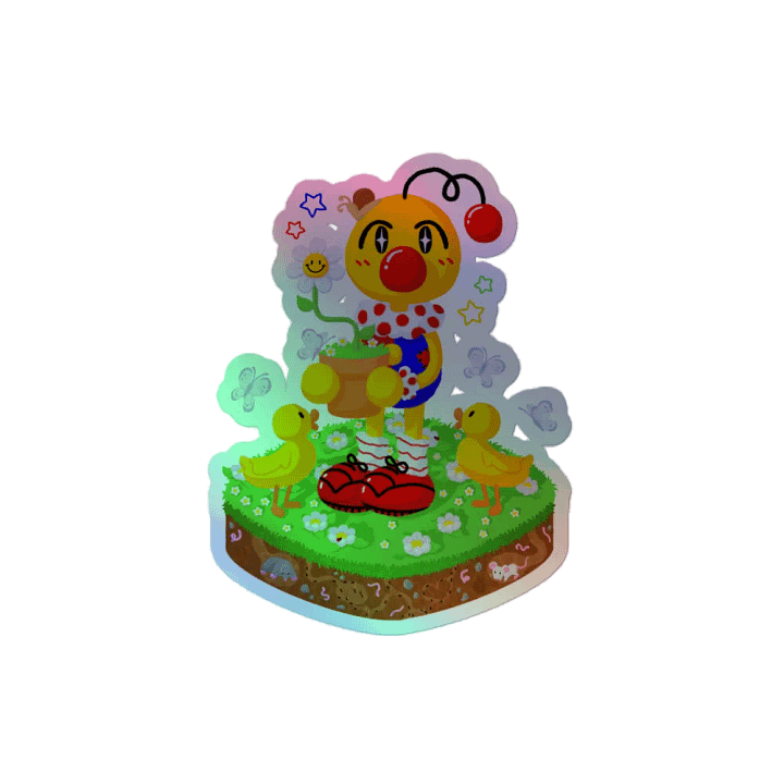 Boyoyoing Flower Pot Island Holographic Sticker product image (2)