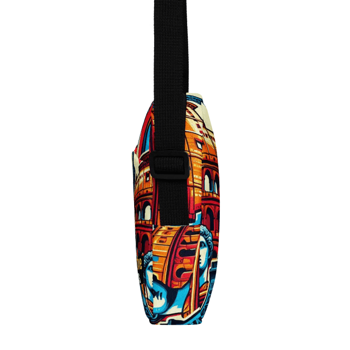 All-Over Print Utility Crossbody Bag | AI Design explore the world product image (2)