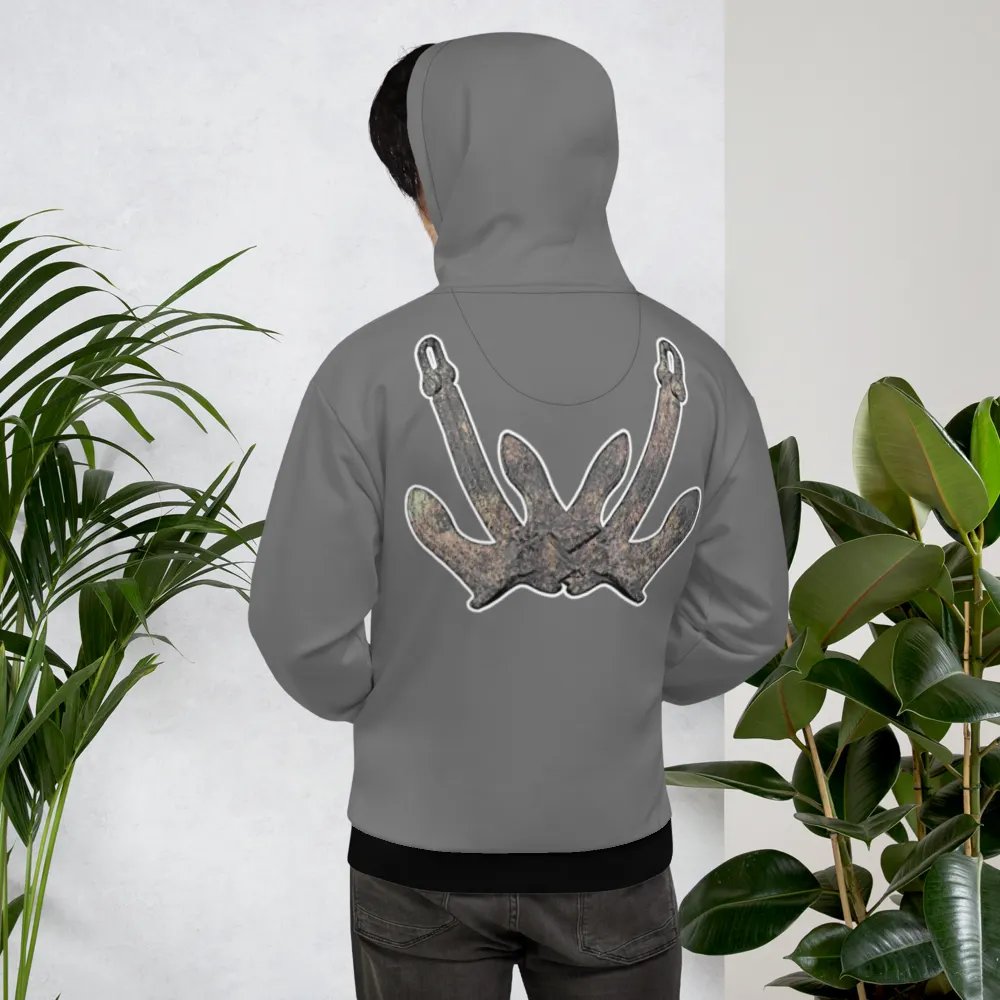 Gray Anchor Hoodie product image (11)