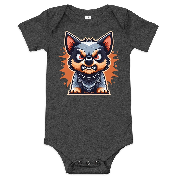Blue Australian Cattle Dog Angry Pup - Baby Short Sleeve One Piece product image (5)