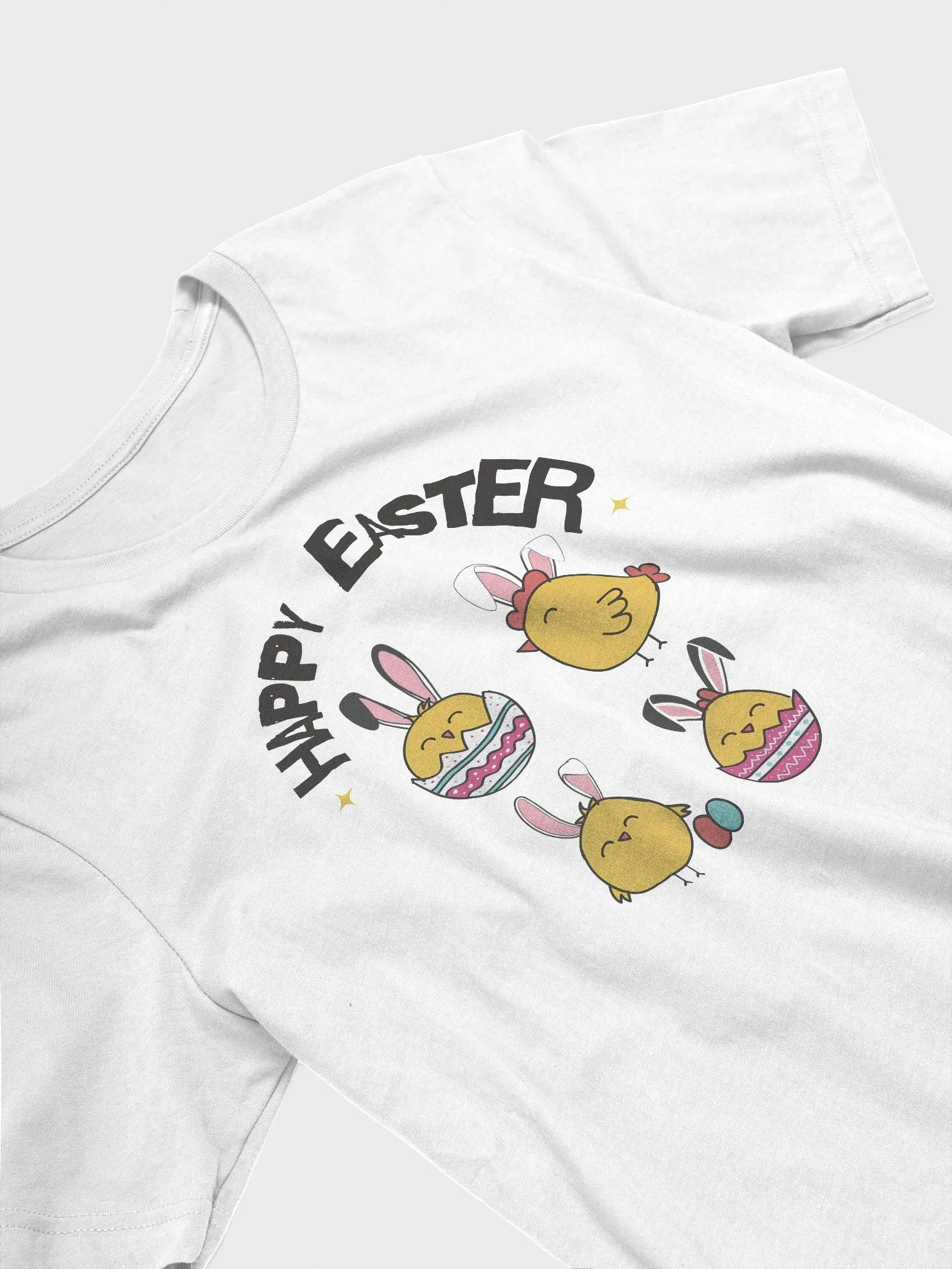 Chiks, Happy Easter Premium T-shirt product image (3)