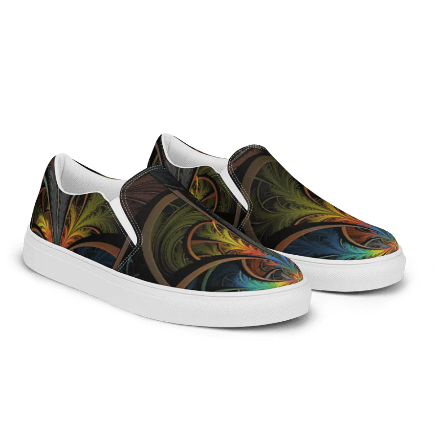 Black Mist Men's Canvas Slip On Shoes product image (9)
